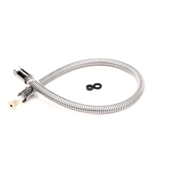 (image for) T&S Brass B-0036-H2A HOSE, 36 FLEXIBLE STAINLESS STEEL, LESS